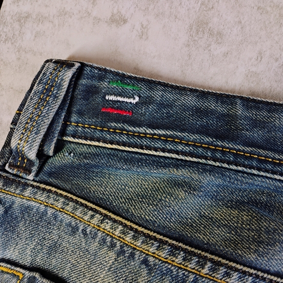 Diesel Larkee DNA Regular Straight Jeans 0882R Faded Wash Italy Mens Size 29x32 - Picture 8 of 15